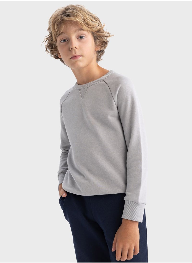 DeFacto - Kids Essential Sweatshirt - Image 1