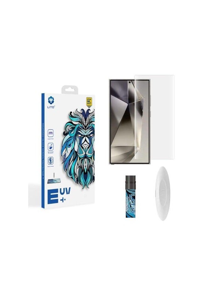 ليتو واقي سائل من Li إلى UV متوافق مع هاتف Honor 200 Pro عالي المقاومة، ومقاوم للكسر، ومقاوم للخدش، وواقي خالٍ من الفقاعات، وصديق للحافظة - Image 1