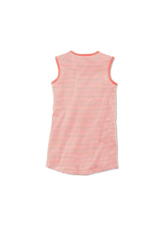 Tchibo - Girls Kids, Longshirt, Set of 2, White and Coral Print - Image 1