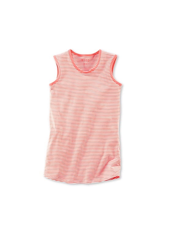 Tchibo - Girls Kids, Longshirt, Set of 2, White and Coral Print - Image 1