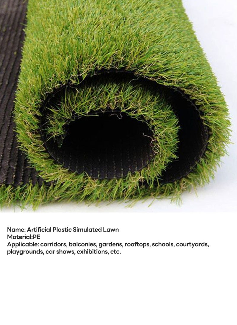 Sharpdo 1-Pcs Simulated Lawn Carpet and Artificial Turf, Suitable for Outdoor Venues, Kindergartens, and Football Fields 200*400CM - Image 3