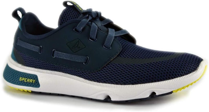 SPERRY TOP SIDER Navy Lace-Up Sneakers - Image 1