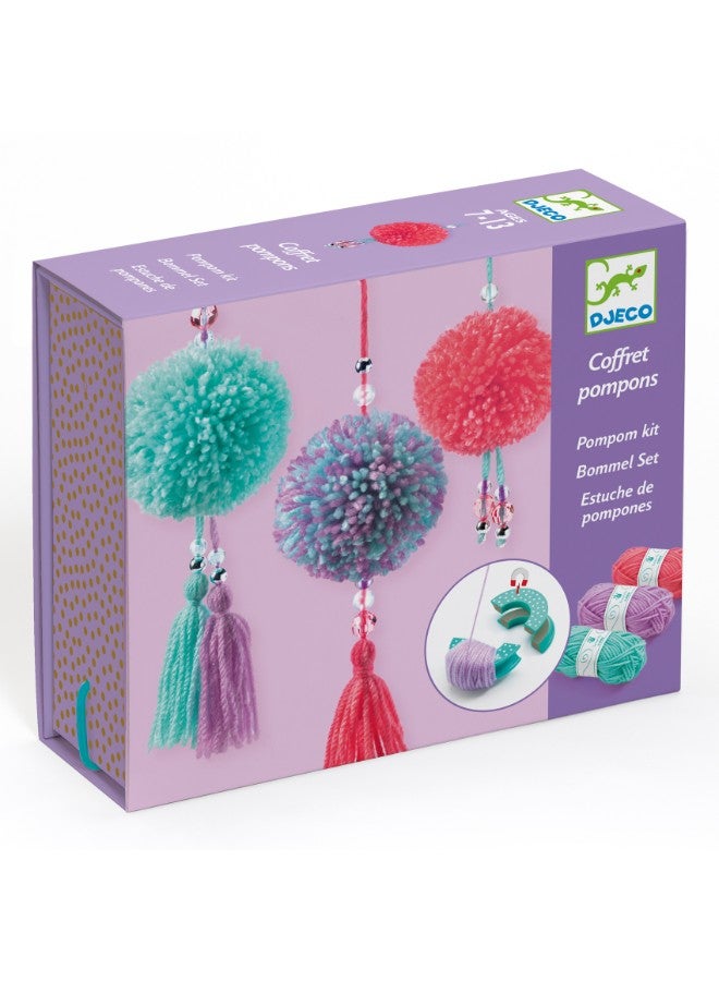 DJECO Pendant Pompoms - Image 2
