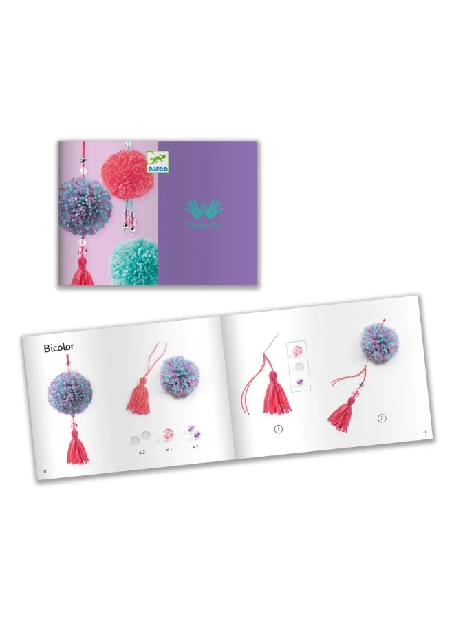 DJECO Pendant Pompoms