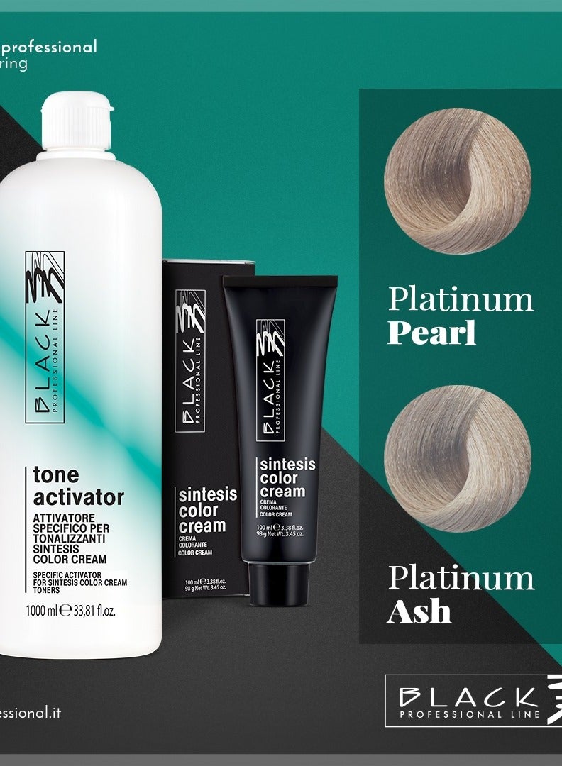 بلاك بروفيشينال لاين محفز اللون من بلاك المحترف لكريم تلوين سينتيسيس 1000 مل - حل مثالي لتلوين الشعر - Image 2