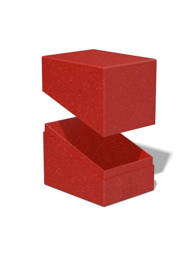 Ultimate Guard RTE Boulder 133+, Deck Case for 133 Double-Sleeved TCG Cards, Red, 87% Renewable, Made in Germany, Secure & Durable Storage - Image 3