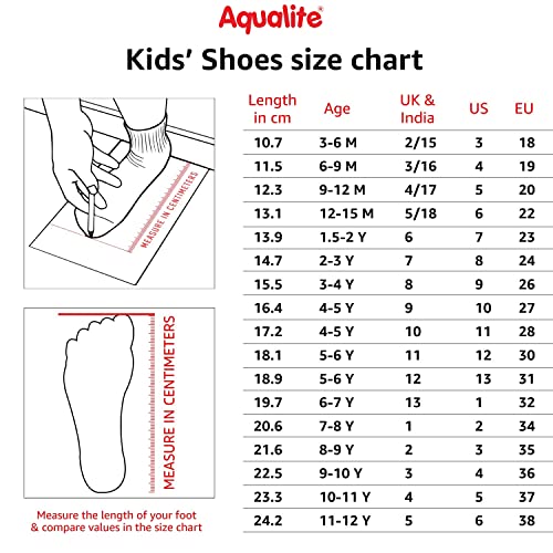 Aqualite Junior Red & Yellow Clogs UK 9 - Image 5