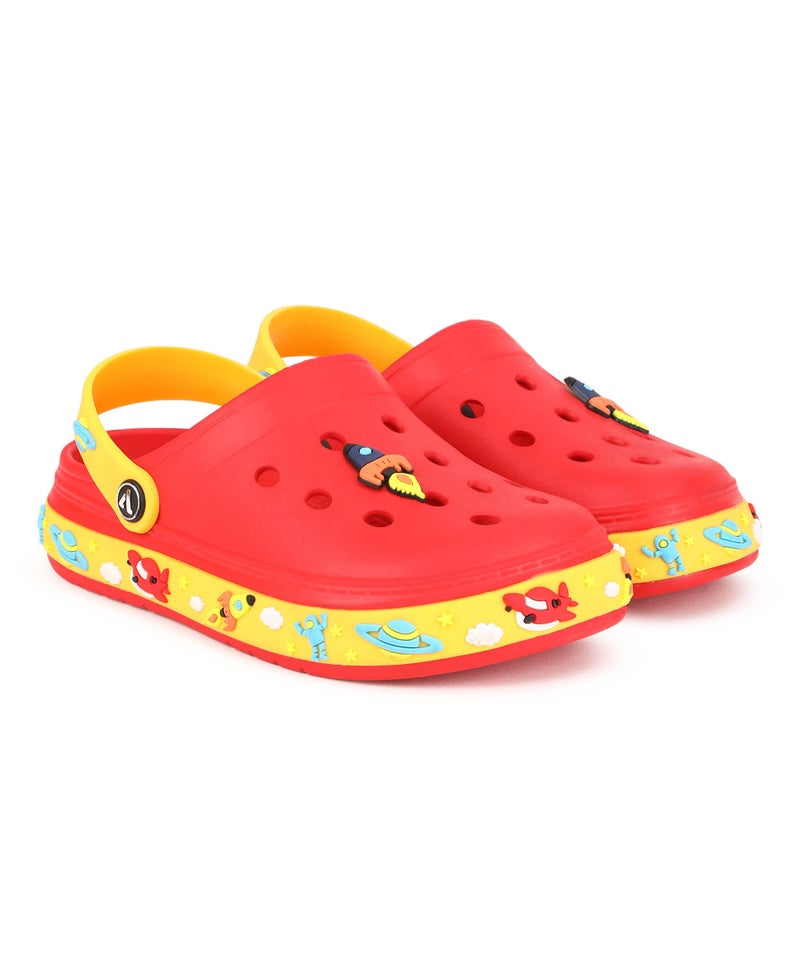 Aqualite Junior Red & Yellow Clogs UK 9 - Image 1