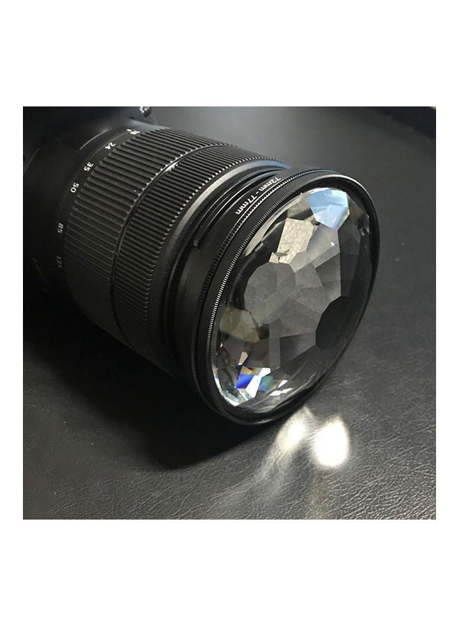 NIBEMINENT 77mm Filter Kaleidoscope Glass Prism  - Image 2