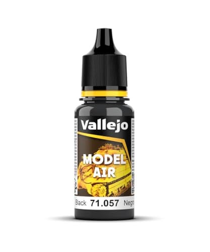 Vallejo Black Paint, 17ml - Image 4