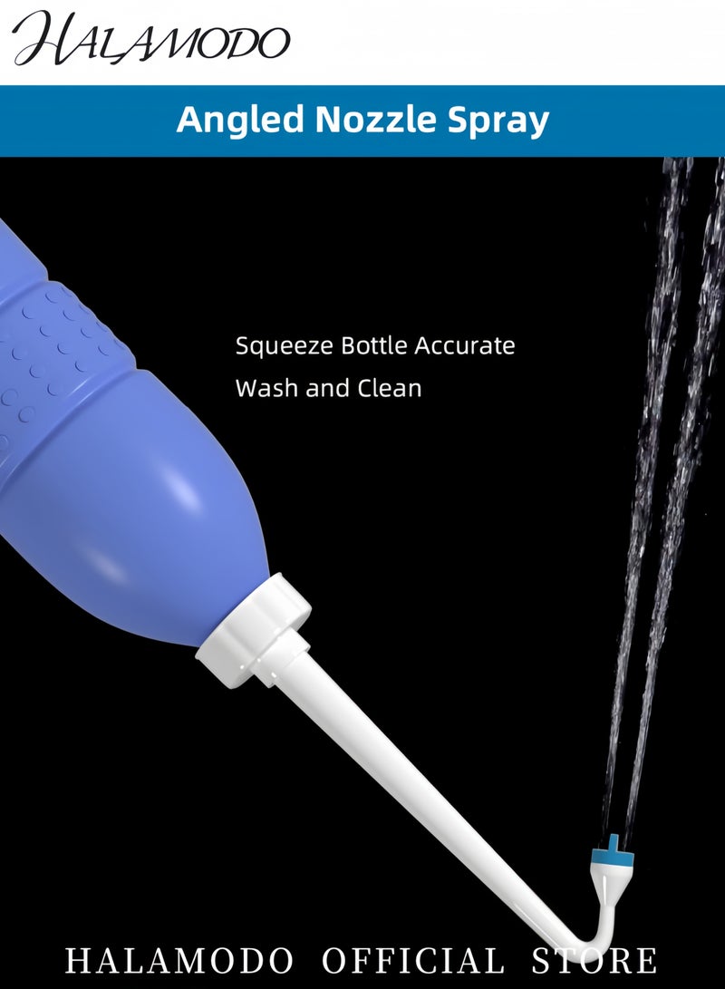 HALAMODO Portable Breeze Handy Personal Bidet Sprayer Blue 450ml - Image 2