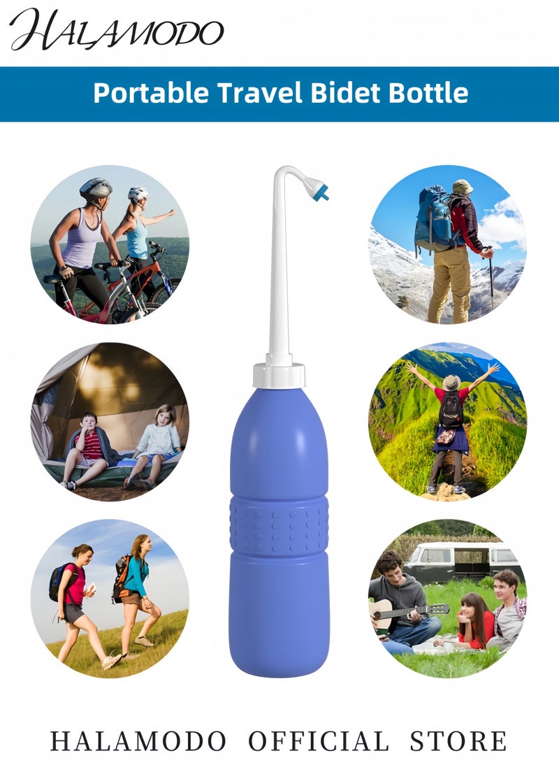 HALAMODO Portable Breeze Handy Personal Bidet Sprayer Blue 450ml - Image 5
