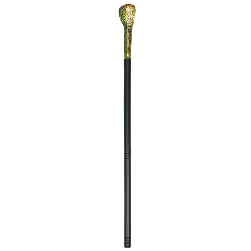 Skeleteen King Cobra Pimp Cane - Egyptian Style Staff or Scepter for Emperor - 1 Piece Costume Accessory Prop Gold - Image 4