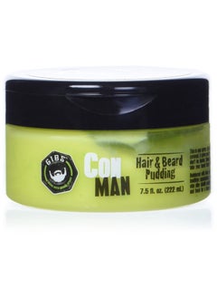 Gibs Con Man Hair & Beard Pudding Leavein Conditioner Curl Definer Green 7.5 Fl Oz - pzsku/Z7E0F6BEF0441434C05A5Z/45/_/1696072378/0ddc8534-2821-450f-8f1d-2eff86aae6b3