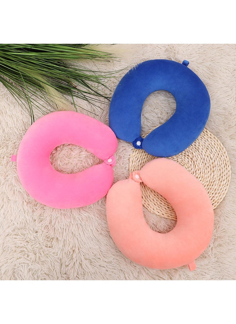 Arabest Wholesale U-shaped pillow custom logo office lunch break pillow neck pillow travel neck pillow aircraft car U-shaped pillow  - Image 3