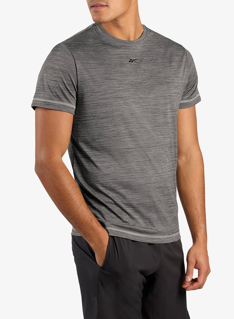 Reebok Id Train Melange Tech Tee - Image 1