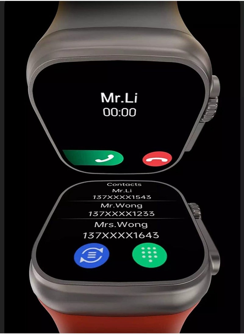 ELTRAZONE - New S8 Ultra Max Smartwatch Series 8 S8 Smart Watch Ultra AI Voice Smart Watch 2.0inch Bluetooth Call Wriless Charging Watch 8 Ultra - Image 1