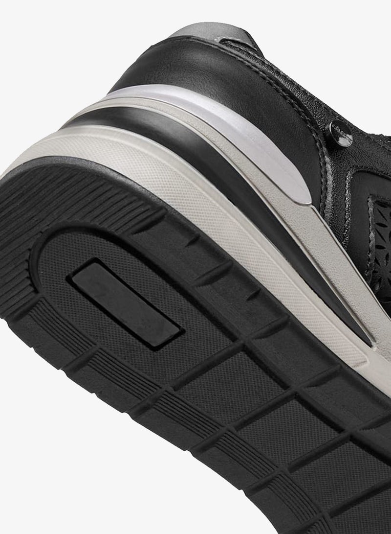 Celeste Women's Panelled Sneakers with Lace-Up Closure - Image 5