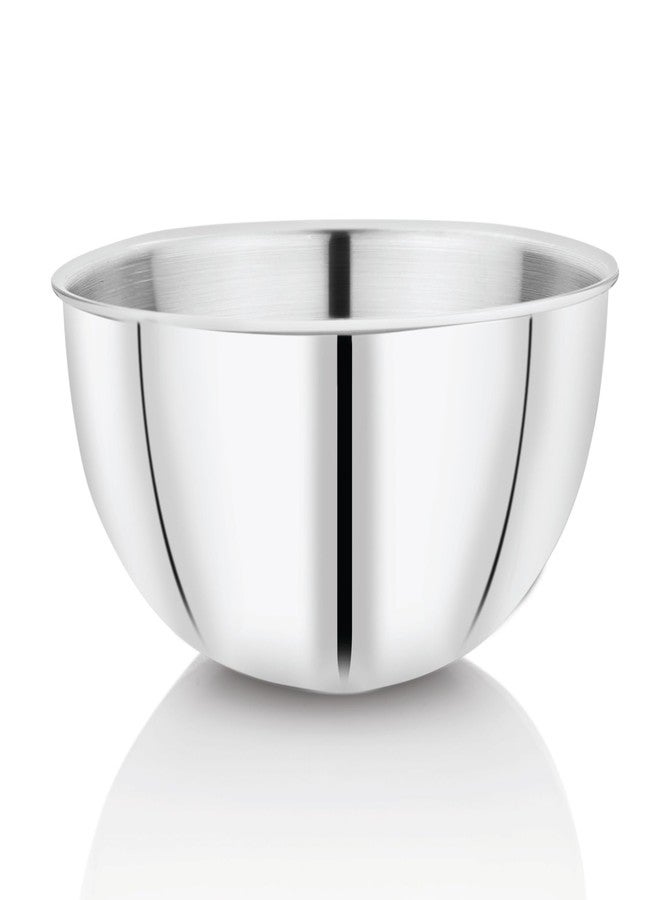 Tosaa Triply Stainless Steel Tasla with Lid|Ideal Tasla for Curry/Stir-Fry/Deep-Fry/DryVeg/Sauté Induction Friendly, Heavy Base Kadhai Naturally Non-Stick | 22cm, 1500 ml - Image 3