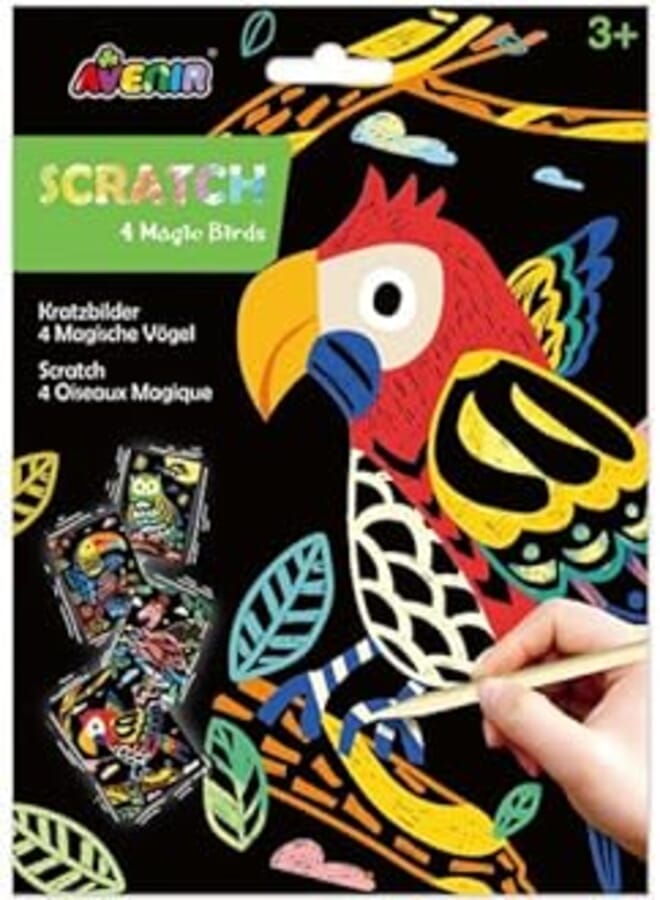 Avenir Scratch-4 Magic Birds