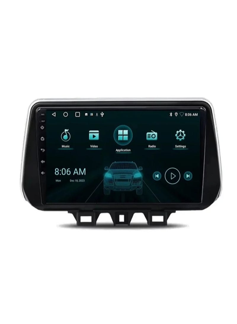 Tucson 2019 - 2021Screen This modern, high-tech screen adds comfort and distinction to your driving experience. It allows you to view your trip information clearly and in high definition, and provides an easy way to communicate with the world around you. This screen features superior performance and innovative technology, making it an ideal choice for those looking to enhance their driving experience.