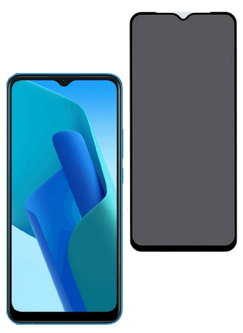 we3 Tempered Glass Screen Protector Anti-Spy Privacy Designed For Oppo A16K Full Screen Coverage And Bubble Free - Image 1