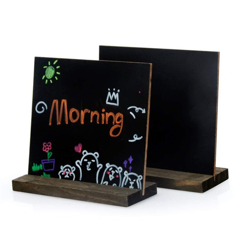 3pcs Chalkboard Signs Labels Parties Buffets Small Chalkboard Signs Message - Image 3