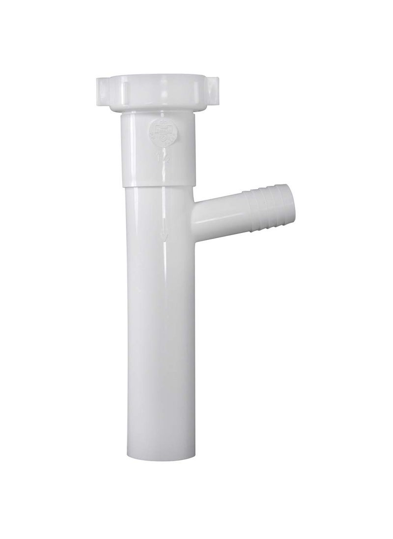 Plumb Pak Plumb Pak 30-8WK Dishwasher Branch, White, 1-1/2" x 8", Pack of 1  - Image 1