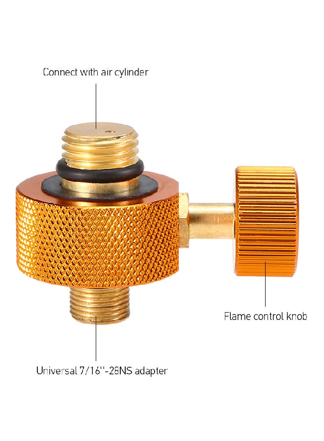 Adapter Gas Cylinder Converter Output Stove Adapter Connector 58grams - Image 2
