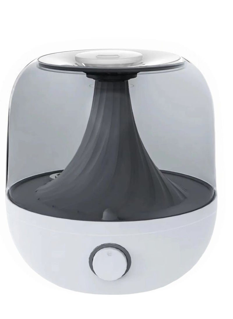 Humidifier, 3L, Ultrasonic Cool Mist, UV Light Bacteria Air Purifier, Top Filled, Suitable for Kids, Adults, Yoga, Sleep, Office, Home  - Image 1