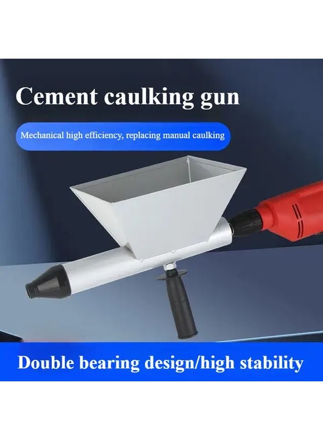 Multifunctional Cement Grouting Gun Carbon Steel Material Nylon Model With Enlarged Case 4 Gun Nozzles - Image 2