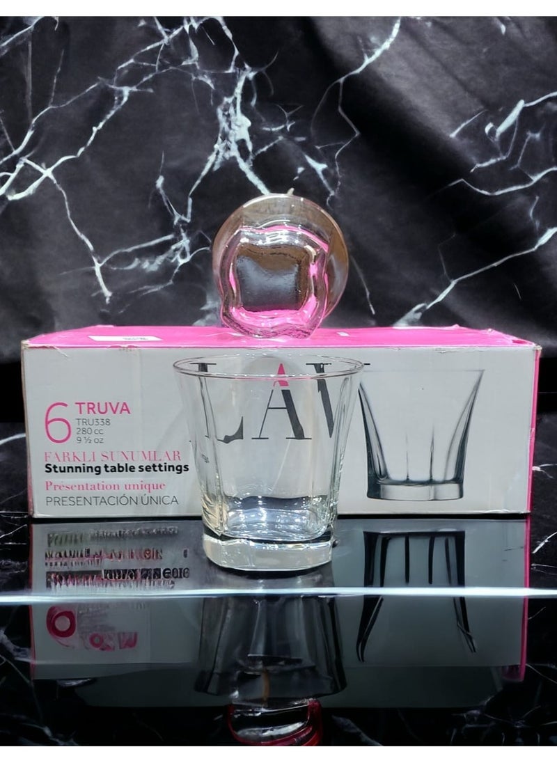 LAV - Cup set Turkish for juice & tea 280ml - TRU338 - Image 1