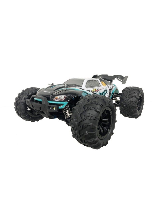 Suchiyu SCY16101PRO 1:16 Full-scale Four-wheel Drive High-speed Large-leg Coupe RC CAR Remote Control Toy-Color:SCY16101PRO Green Dual Electric-Proportion:1:16  - Image 2