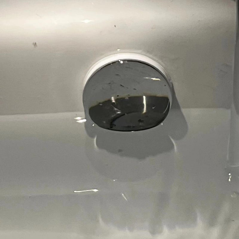 Washbasin Overflow Hole Cover Decorative Cover Table Basin Washbasin Accessories Full Water Overflow Hole Cover Ring Small Ring - Image 1