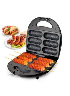 Household Electric Hot Dog Machine, 6 Hole Hot Dog Waffle Maker Corn Dog Waffle Machine With Non-Stick Coating Plate Hot Dog Maker Toaster R.803 - pzsku/Z7E1013CB26A8E22D07AAZ/45/_/1734401169/a30429e0-d8d9-483a-99db-d780b61b2a2e