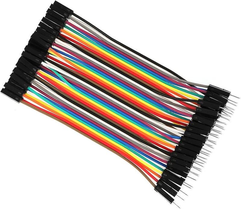 Haofy 3pcs 40pin Jumper Wires Kit, 10cm Ribbon Cables Separable into Single Wires, 10 Colors, with Male to Female Male to Female, for Breadboard Construction Repair - Image 5