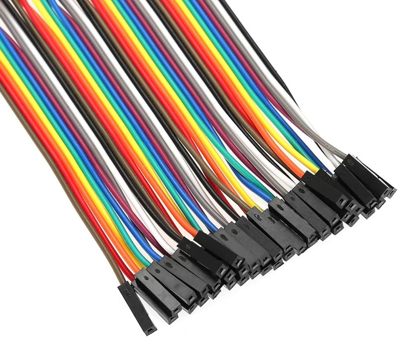 Haofy 3pcs 40pin Jumper Wires Kit, 10cm Ribbon Cables Separable into Single Wires, 10 Colors, with Male to Female Male to Female, for Breadboard Construction Repair - Image 3
