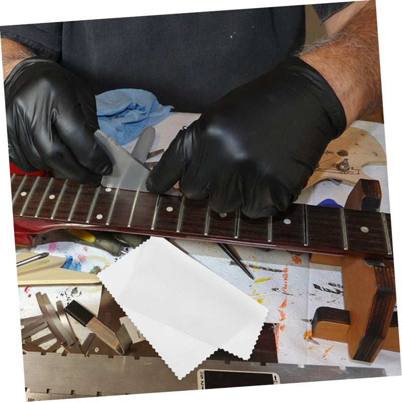 10 Pack Soft Microfiber Cleaning Cloths for Guitar Violin Instruments Wipe Fingerprints - Image 5