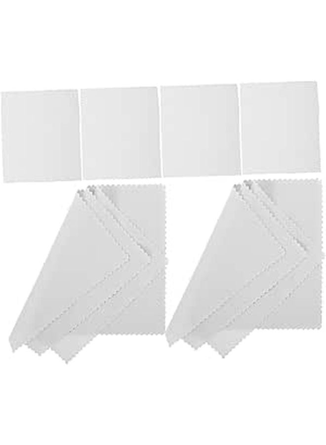 10 Pack Soft Microfiber Cleaning Cloths for Guitar Violin Instruments Wipe Fingerprints - Image 1