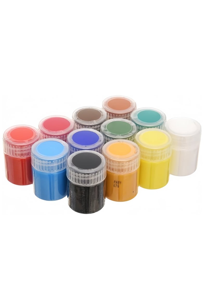 Art Rangers-Glass Paint Set Of 12 Color 15ml - Image 2