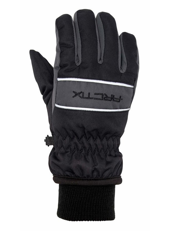 Arctix Youth Whiteout Gloves - Black, Medium