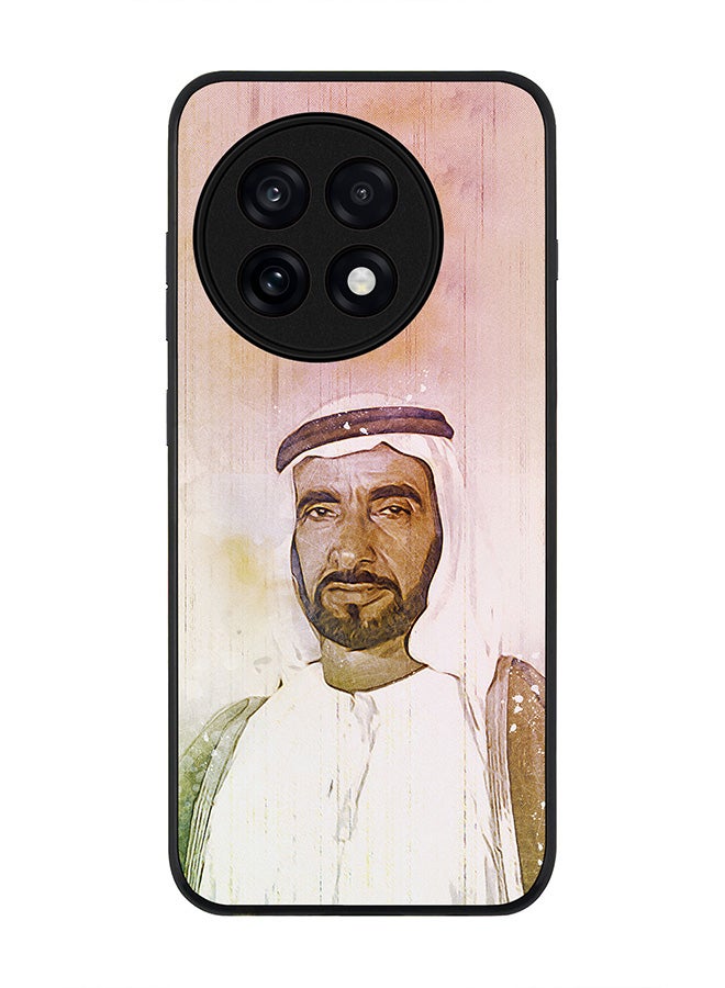 Stylizedd For OnePlus 13R / Ace 5 Pro Case,Slim fit Camera Protection, Shockproof Thin Phone cover  -  The Wise Sheikh Zayed