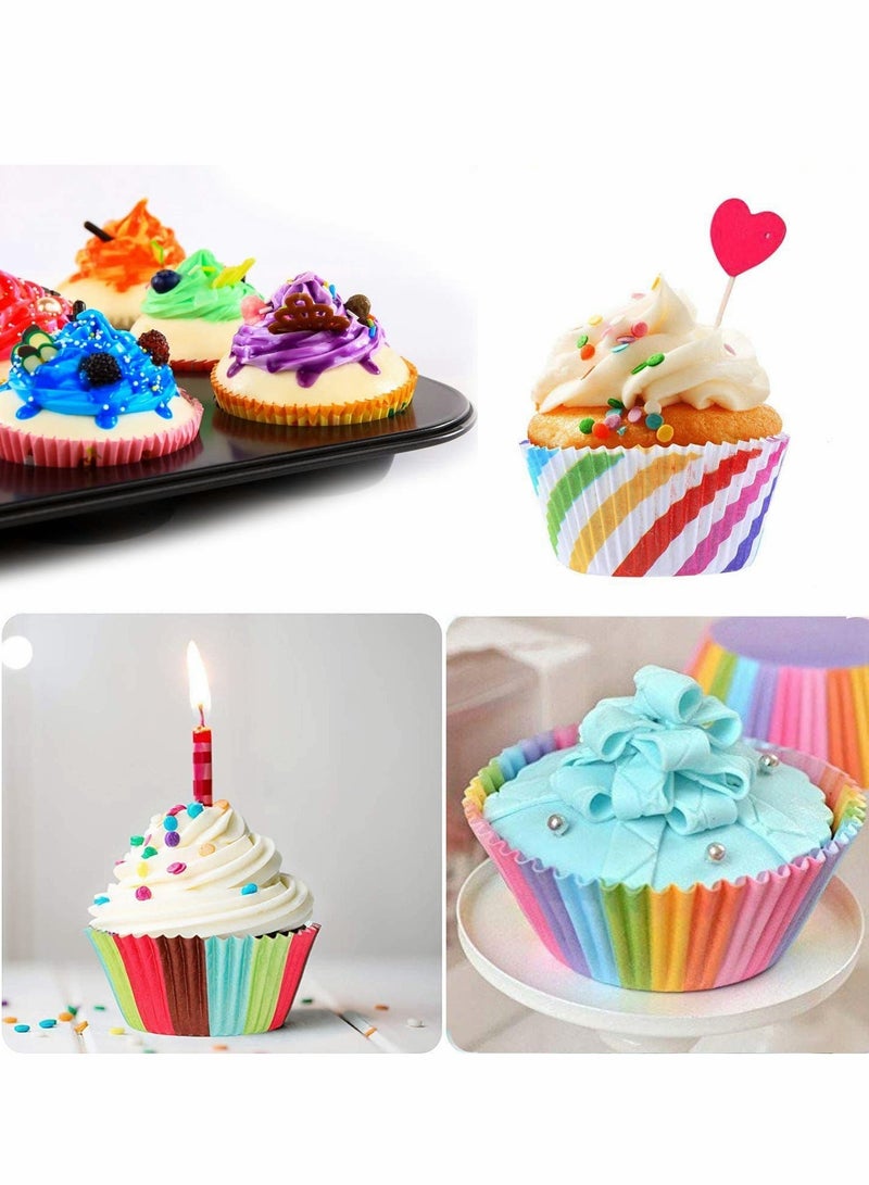 Premium Heavy Duty Aluminum Baking Foil Liners 400 Count for Easy Cleanup and Perfect Baking Results - Image 3