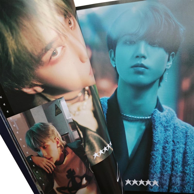 KPOPBP Stray Kids 40 Sheets Photo book Photocard Merchandise Kpop Postcards Gift for SKZ Boys and Girls (5-STAR(28.4 * 20.9CM)) - Image 5