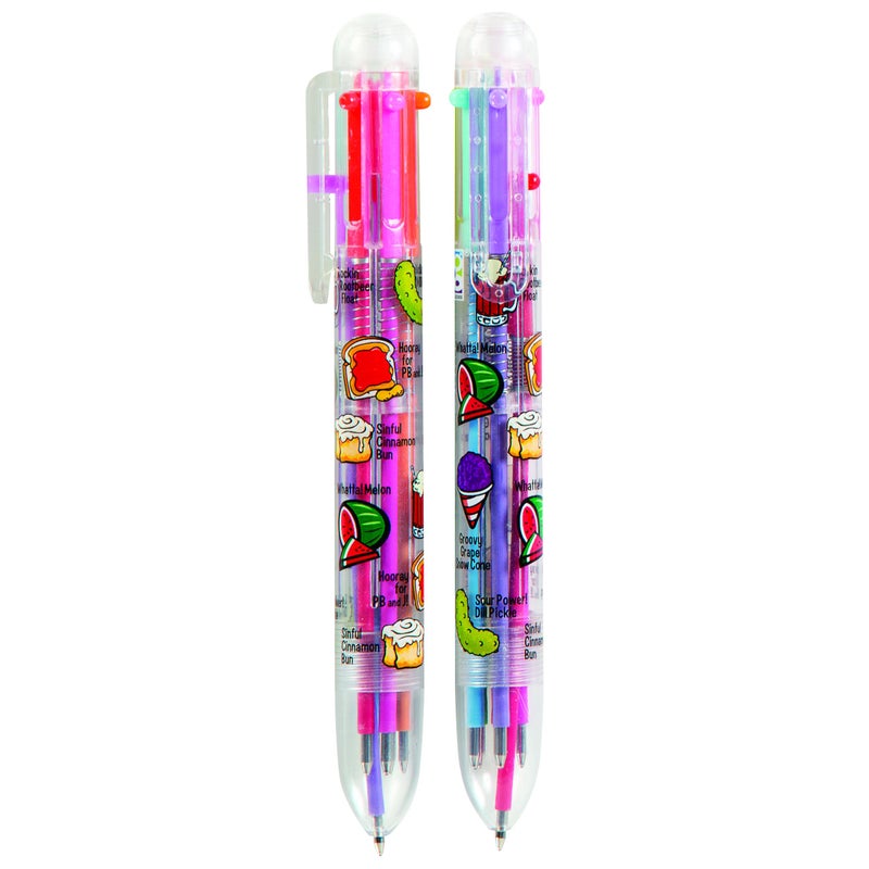 Raymond Geddes ScentSibles 6Color Multicolor Pen Set With Scented Ink Pack of 12