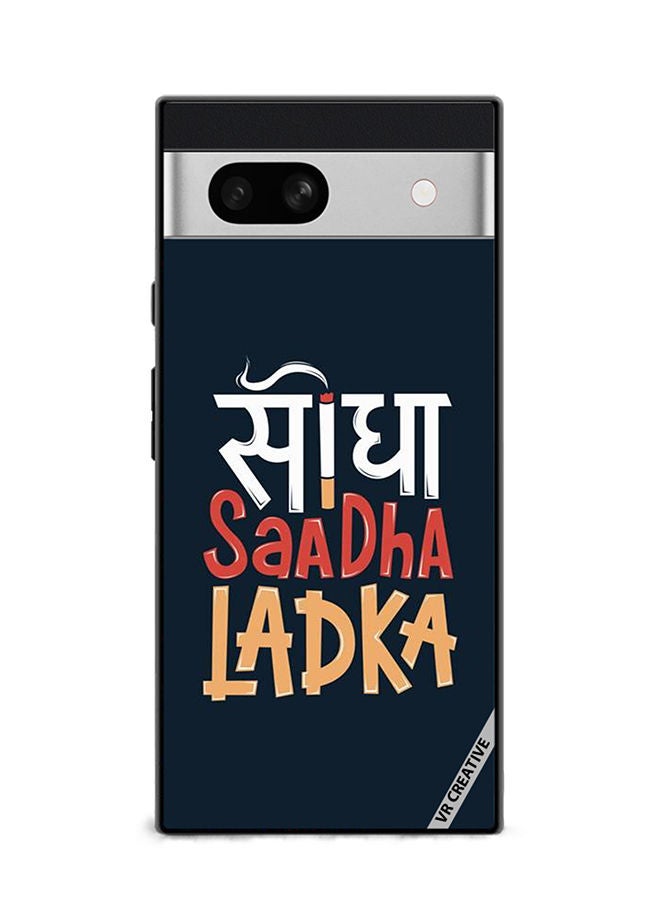 VR CREATIVE Protective Case Cover For Google Pixel 7a Seedha Sadha Ladka Design Multicolour - Image 1