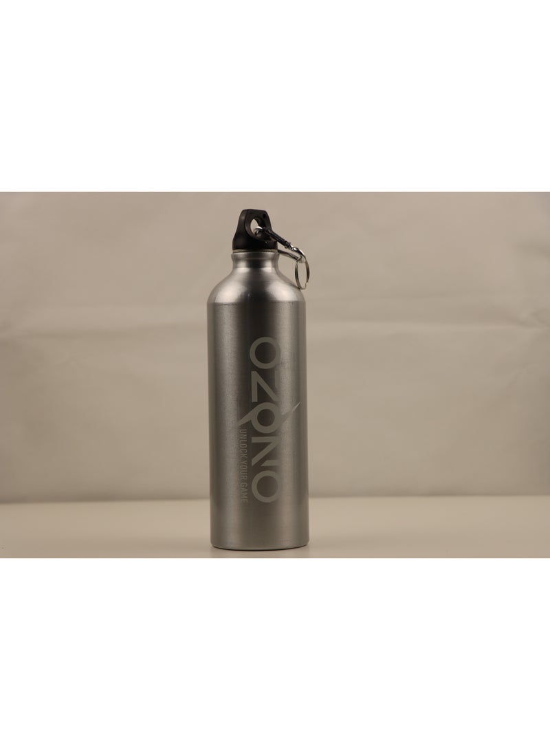 Ozono Aluminium water bottle, 500ML, Silver - Image 4