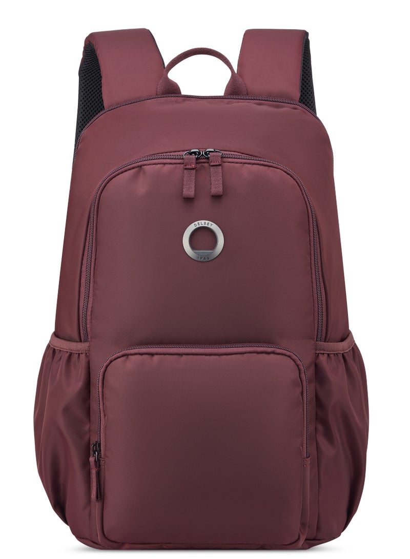 DELSEY PARIS SUNNY 2 Backpack Purple, 20L Laptop Backpack, 45cm Work & Travel Bag with Spacious Main Compartment, Multiple Pockets, Comfortable Straps & Modern Design - Image 1