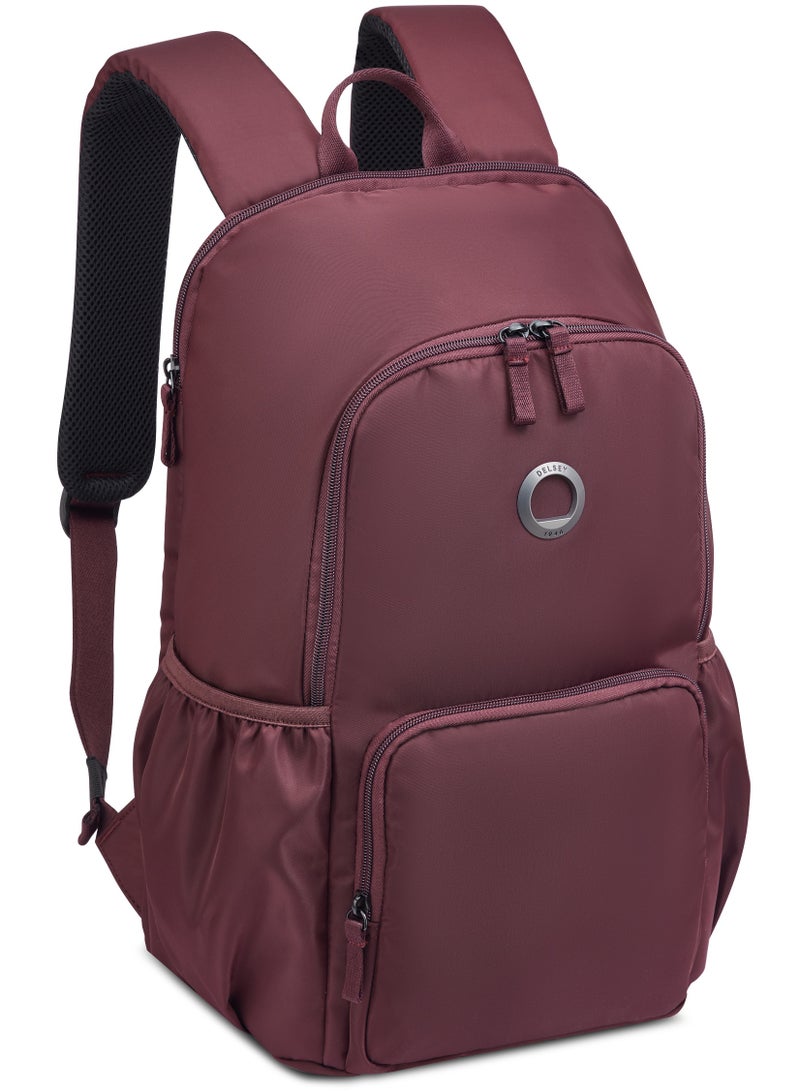 DELSEY PARIS SUNNY 2 Backpack Purple, 20L Laptop Backpack, 45cm Work & Travel Bag with Spacious Main Compartment, Multiple Pockets, Comfortable Straps & Modern Design - Image 2