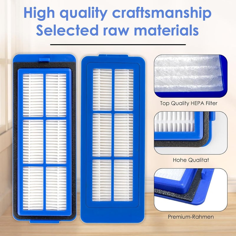 BRUVISH (5 Pack) Replacement HEPA Filter Compatible with eufy RoboVac 11S Max/ 15C Max/ 30C Max/ G10/ G10 Hybrid/ G20/ G30/ G30 Edge/ G30 Hybrid, HEPA Filters Accessories Kit, Vacuum Filter - Image 4